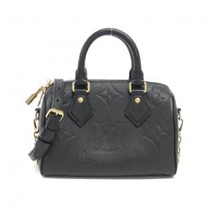 LOUIS VUITTON Monogram Empreinte Speedy Bandouliere 20 厘米 M58953 波士顿包