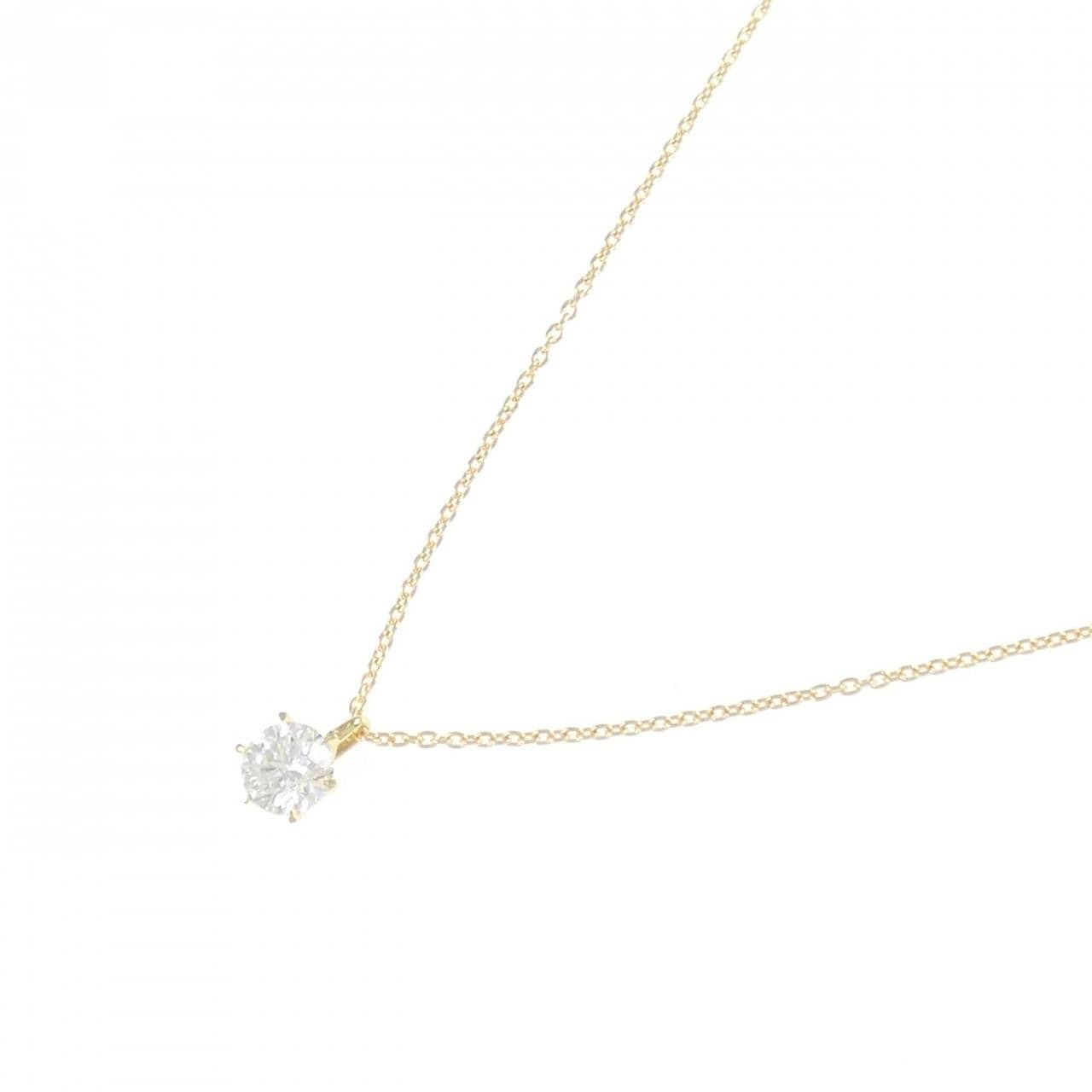 【リメイク】K18YG ダイヤモンド ネックレス 0.342CT E VS1 EXT H&C