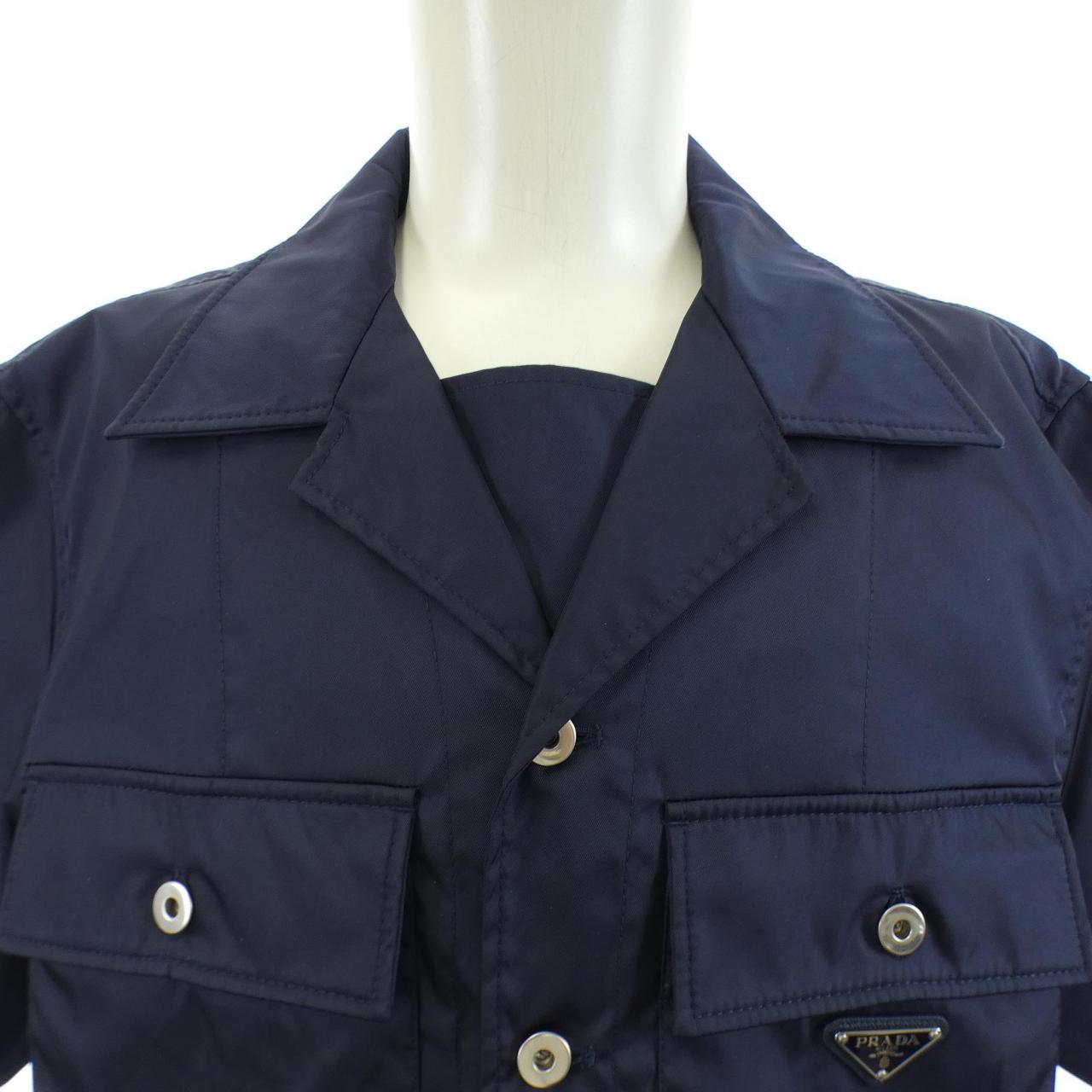 プラダ PRADA トライアングルロゴ SC637 S231 1WQ8 S／Sシャツ