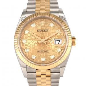 ロレックス デイトジャスト 126233G SSxYG 自動巻 ランダム番