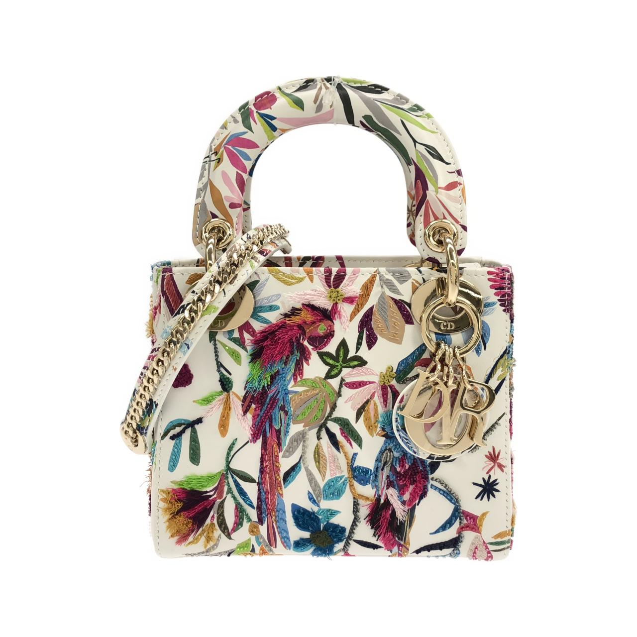 クリスチャンディオール TOILE DE JOUY FANTASTICA レディ ディオール ミニ M0505OITQ バッグ