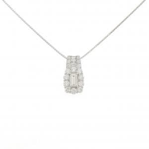 PT900/PT850 ダイヤモンド ネックレス 0.321CT K VS2 ファンシーカット