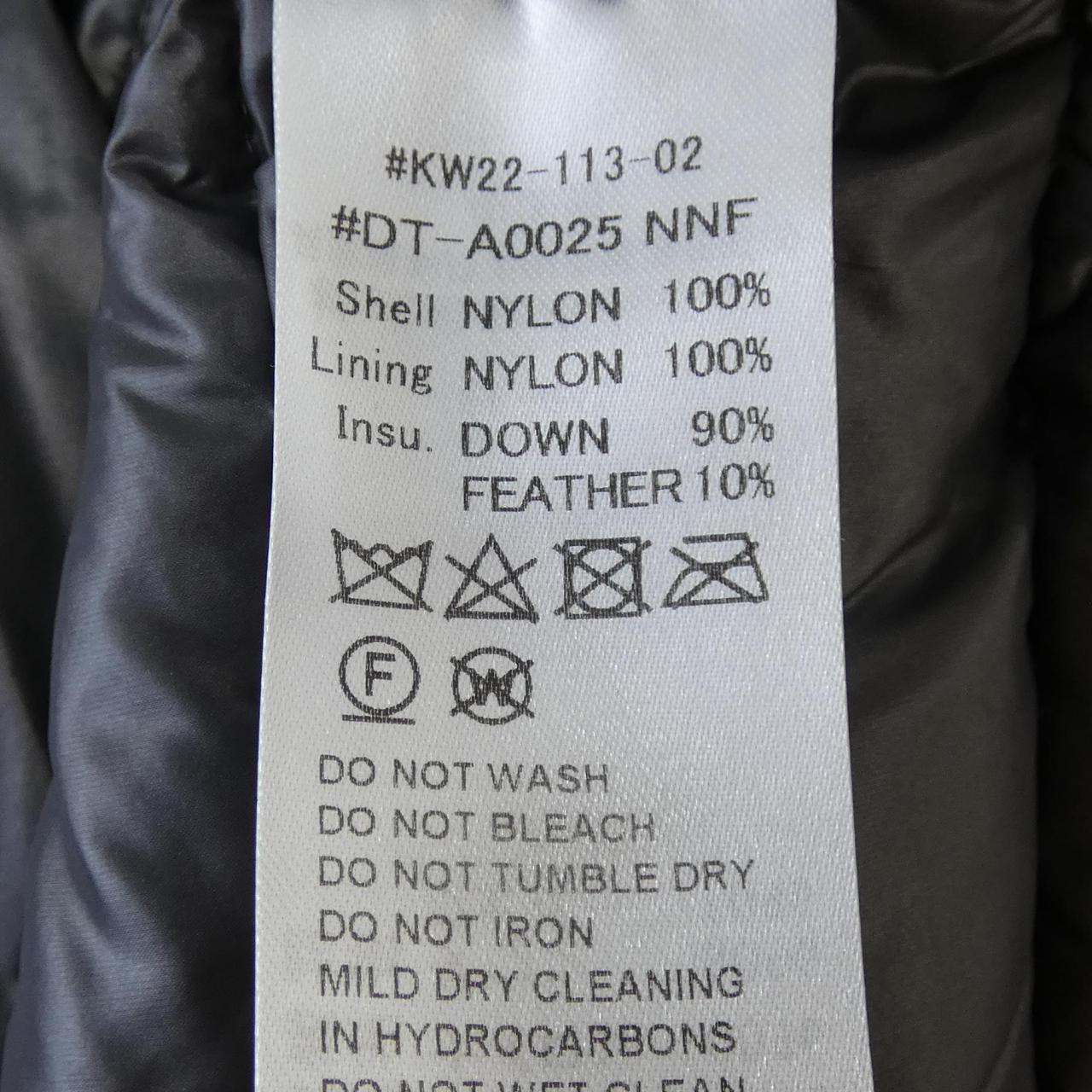 ダントン DANTON KW22-113-02 ダウンジャケット