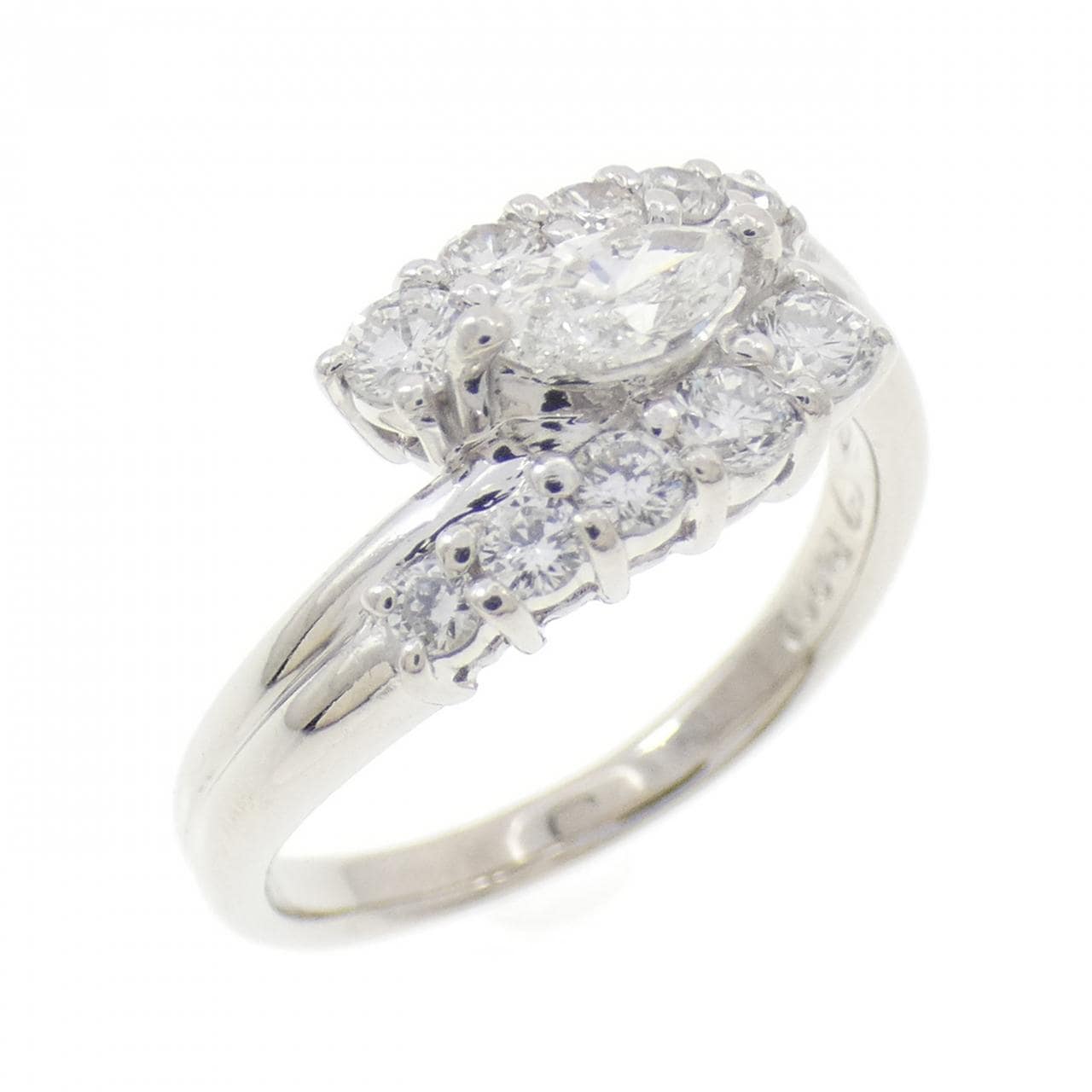 PT900 Diamond Ring 0.74CT
