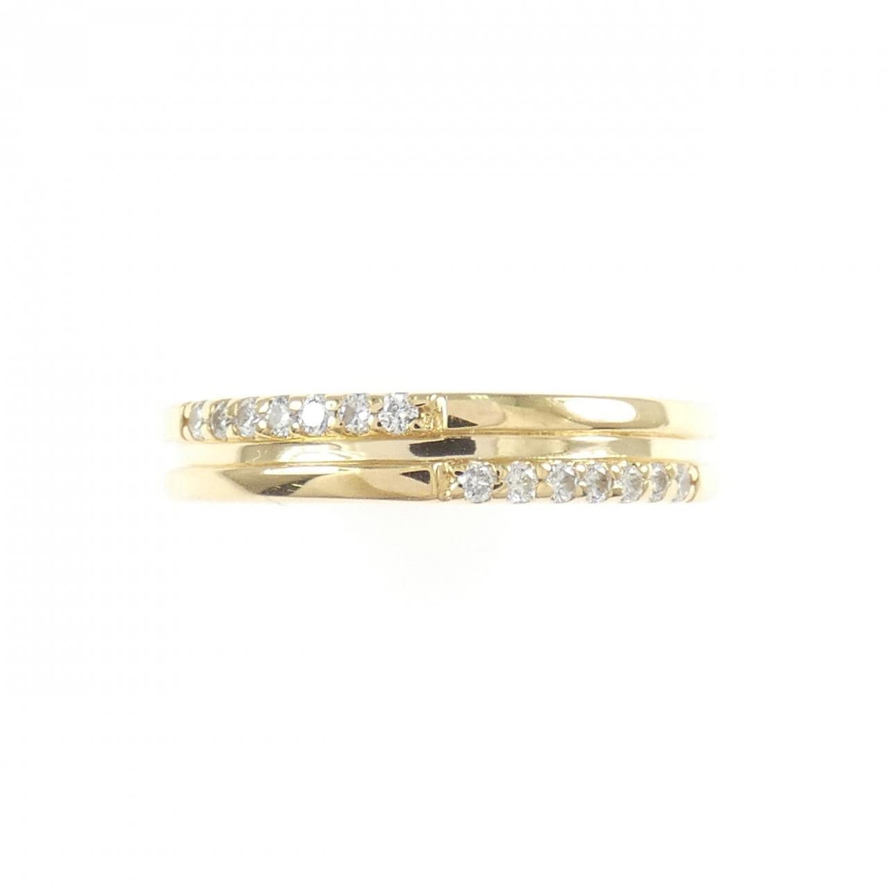 K18YG ダイヤモンド リング 0.11CT