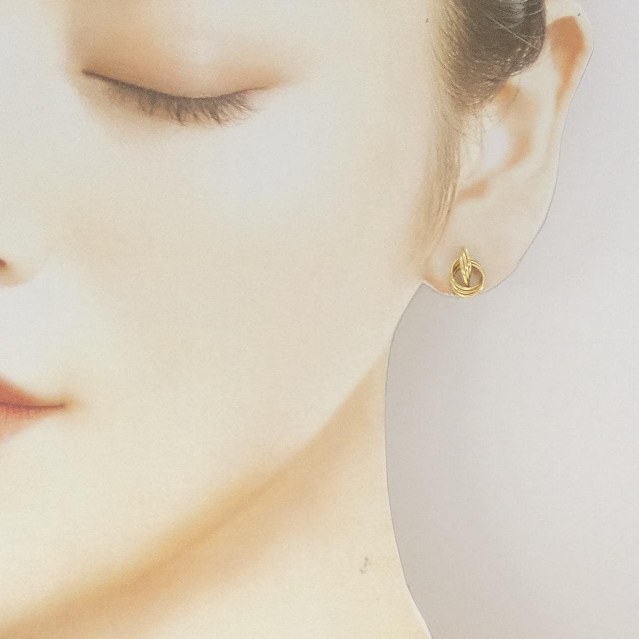 750YG/K18YG ピアス