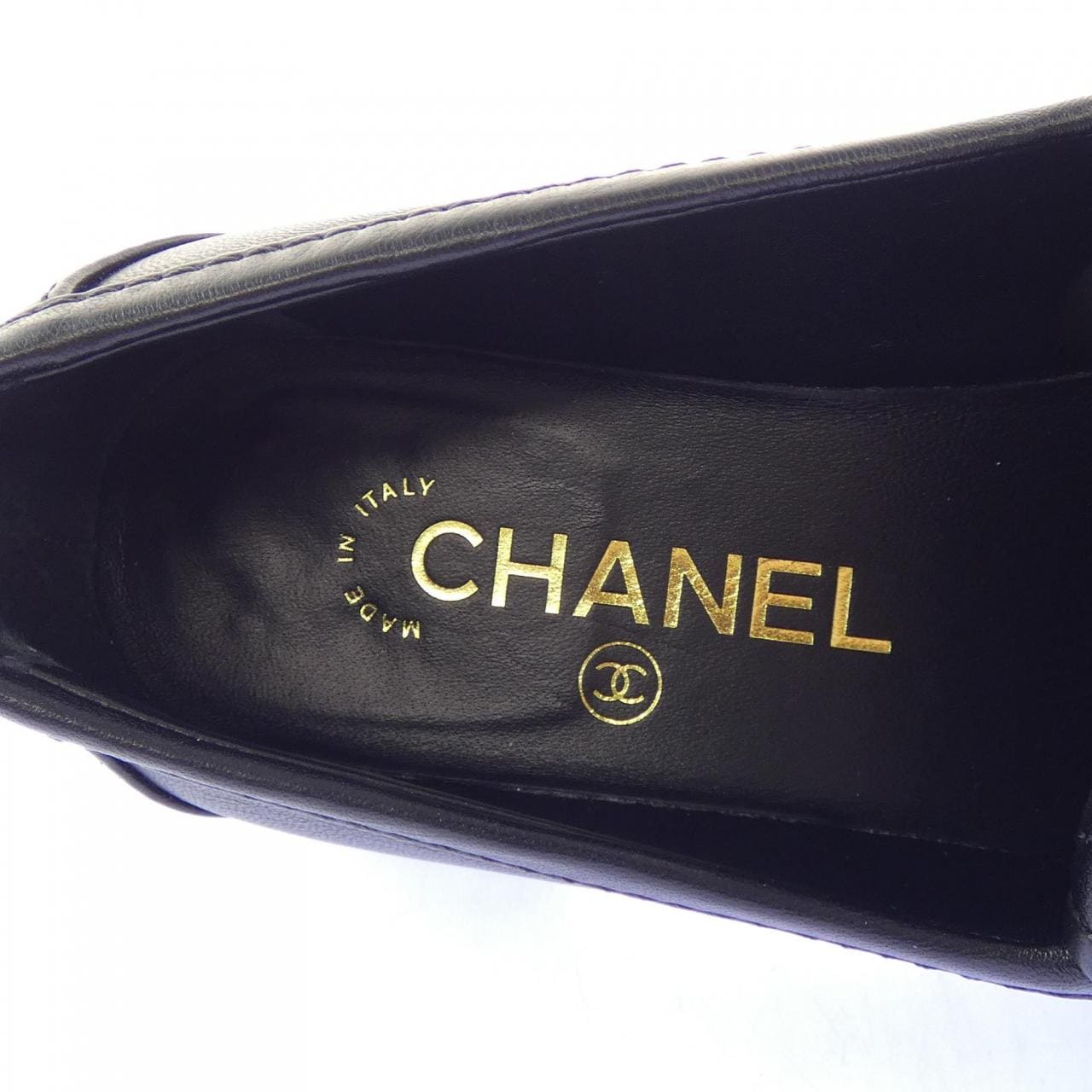 シャネル CHANEL ターンロックモカシン G45474X01000 シューズ