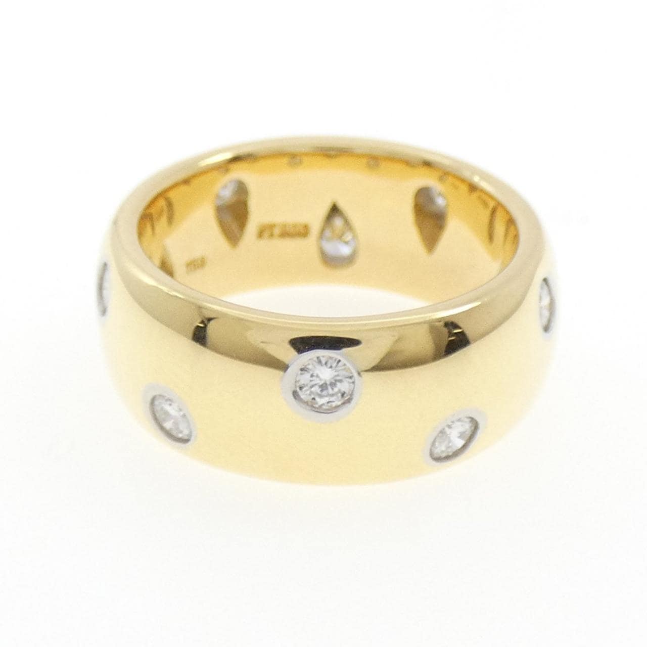 ティファニー ドッツワイド リング