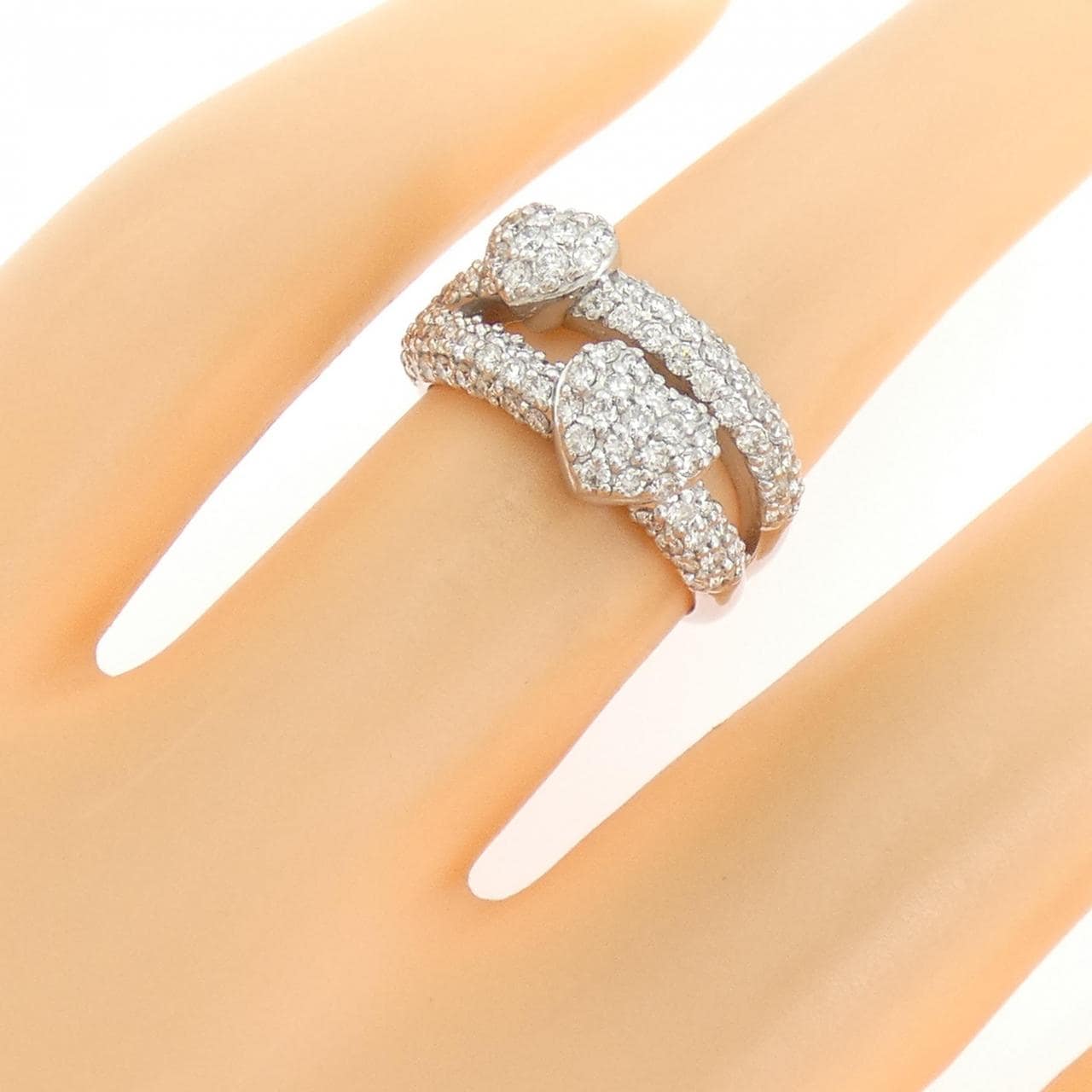 ポンテヴェキオ ダイヤモンド リング 0.90CT