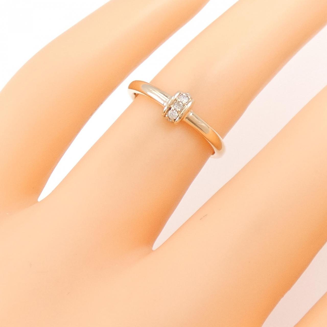 アガット ダイヤモンド リング 0.05CT