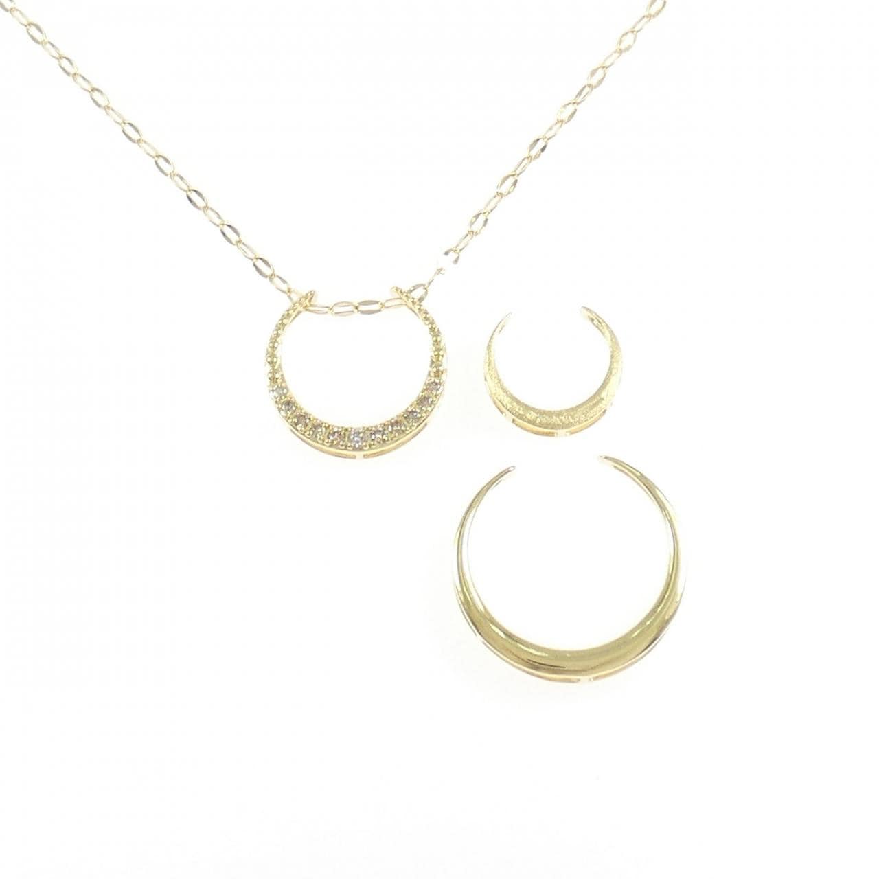 ジーエスティービー ダイヤモンド ネックレス 0.12CT