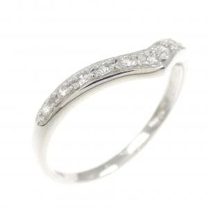 K18WG ダイヤモンド リング 0.12CT