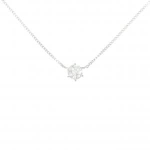 PT850 ソリティア ダイヤモンド ネックレス 0.49CT