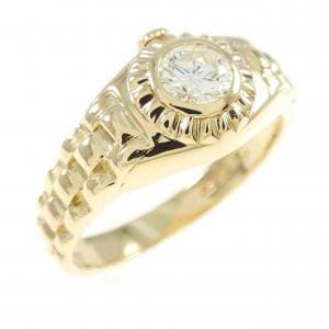750YG ダイヤモンド リング 0.27CT