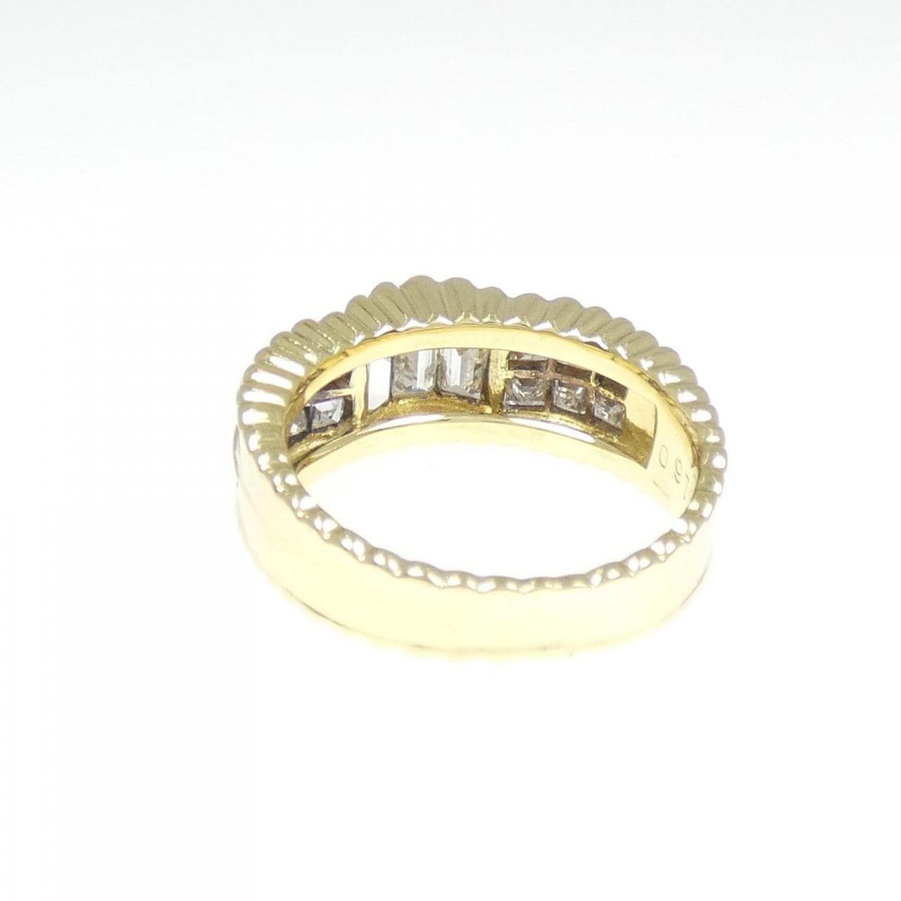 K18YG ダイヤモンド リング 0.97CT