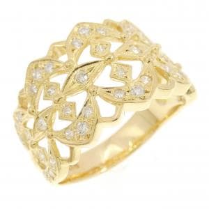 K18YG ダイヤモンド リング 0.36CT