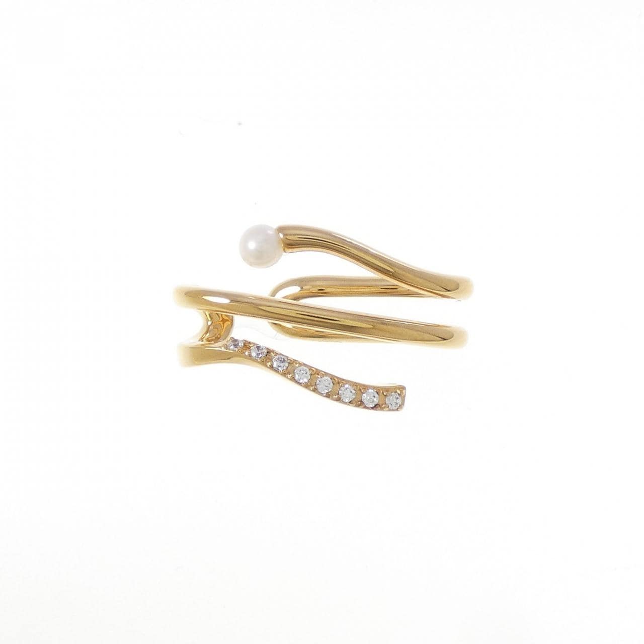 エテ 淡水パール イヤーカフ 片耳