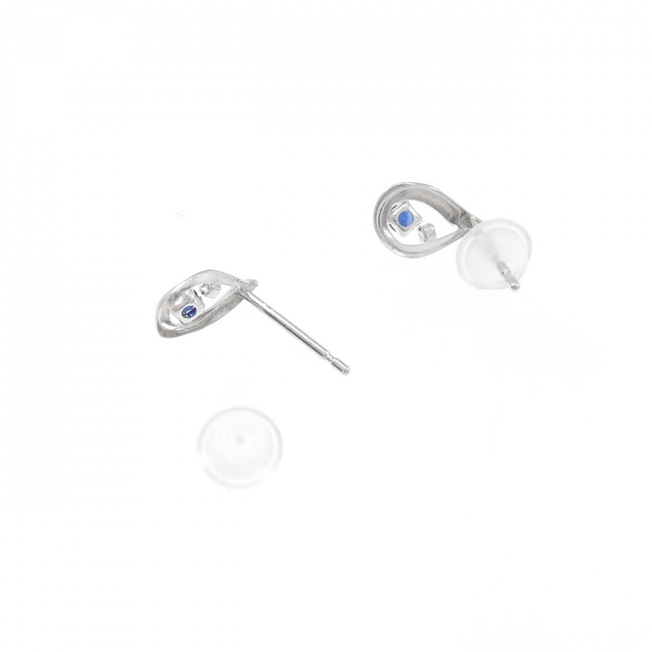 4゜C サファイヤ ピアス