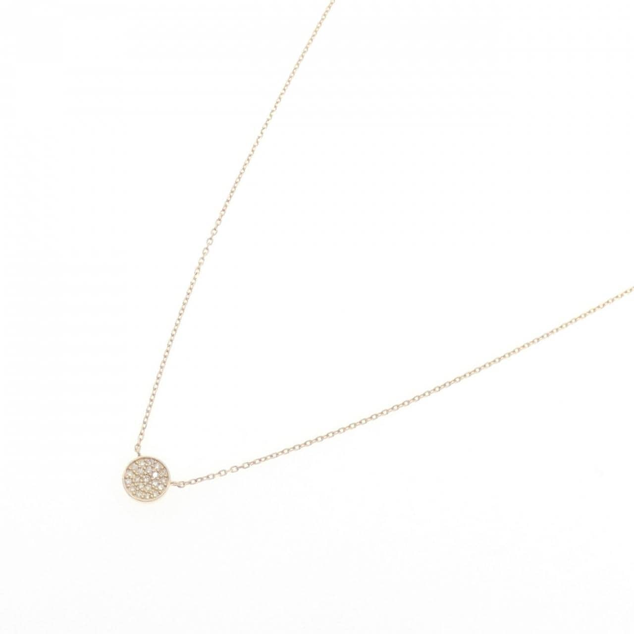 アガット ダイヤモンド ネックレス 0.04CT