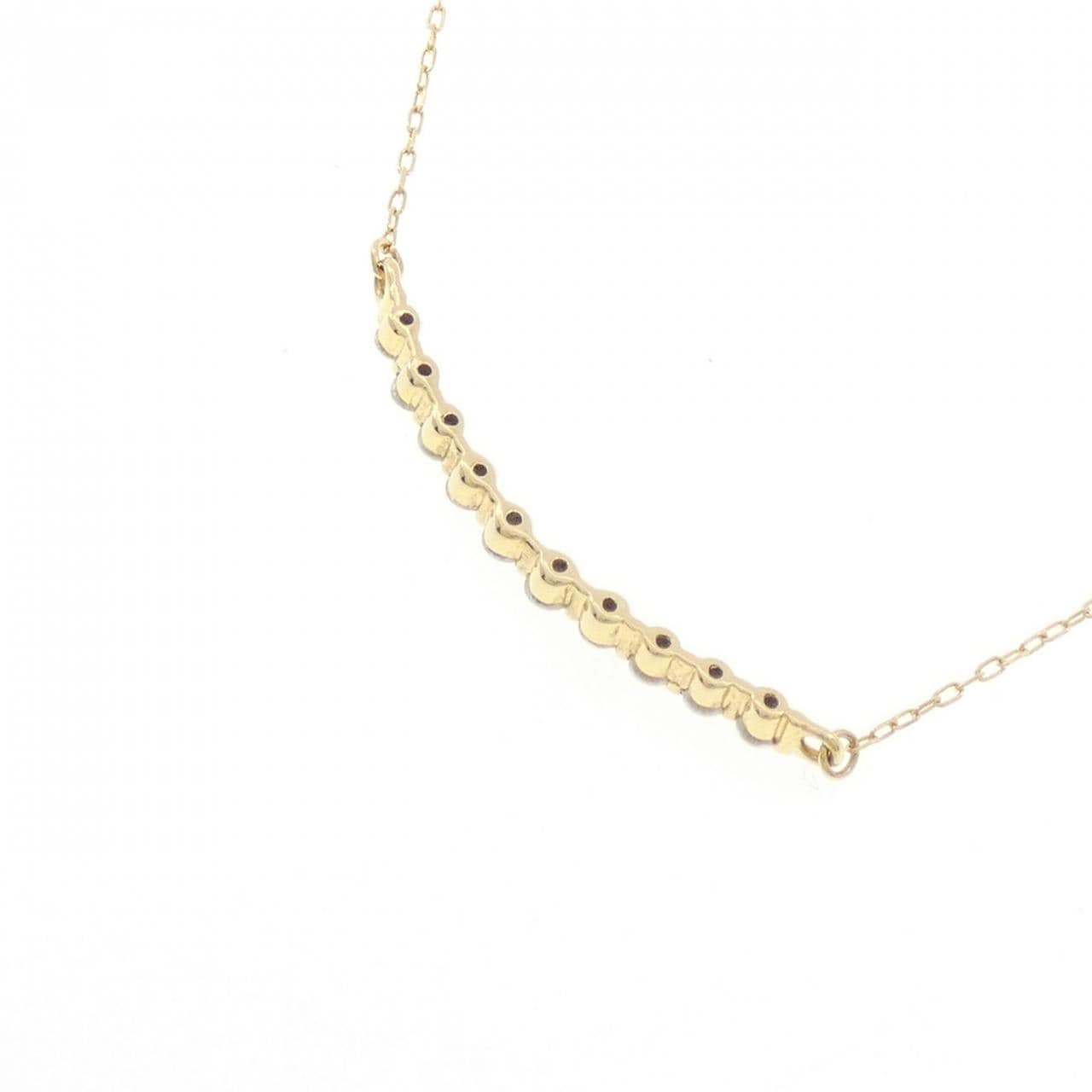 K18YG ダイヤモンド ネックレス 0.30CT