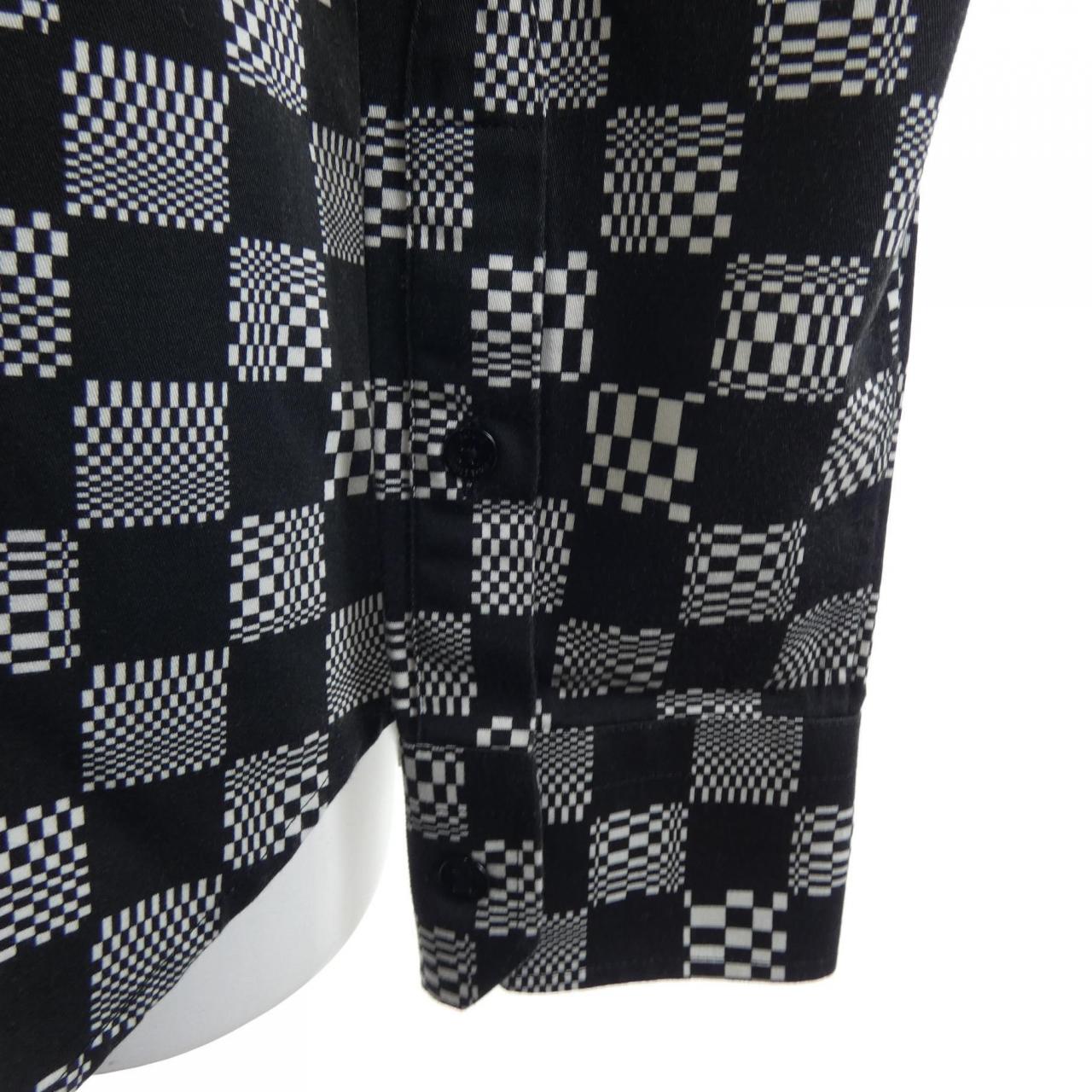 ルイヴィトン LOUIS VUITTON クラシックシャツディストーテッドダミエ HKS71WZYT シャツ