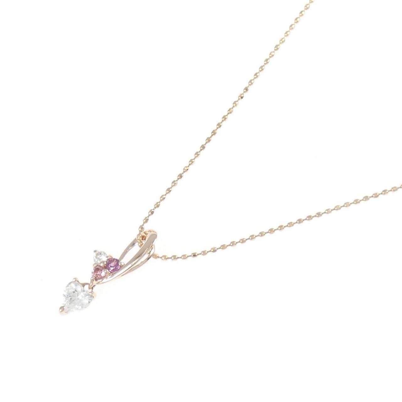 K10PG トルマリン ネックレス