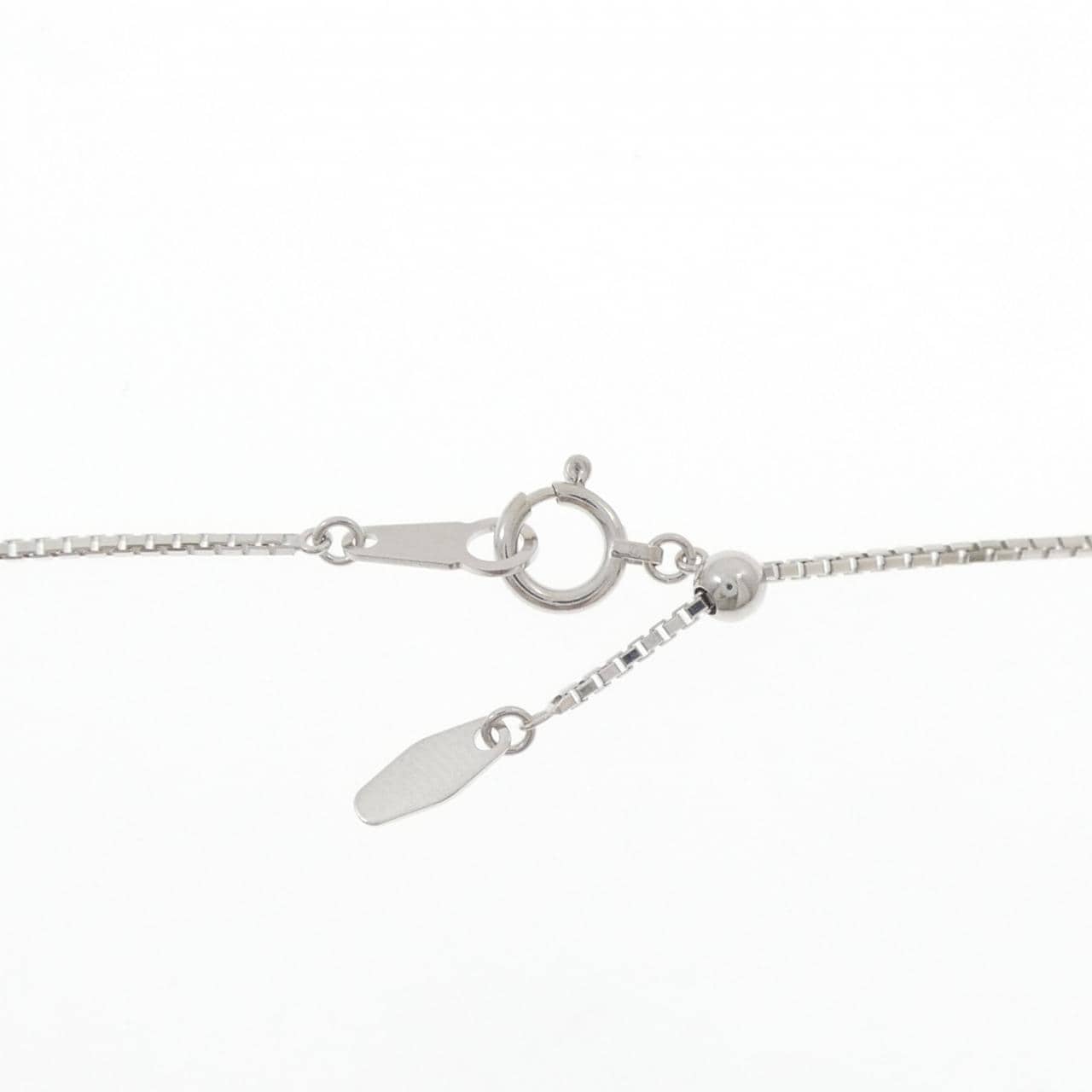 K18WG ダイヤモンド ネックレス 0.48CT