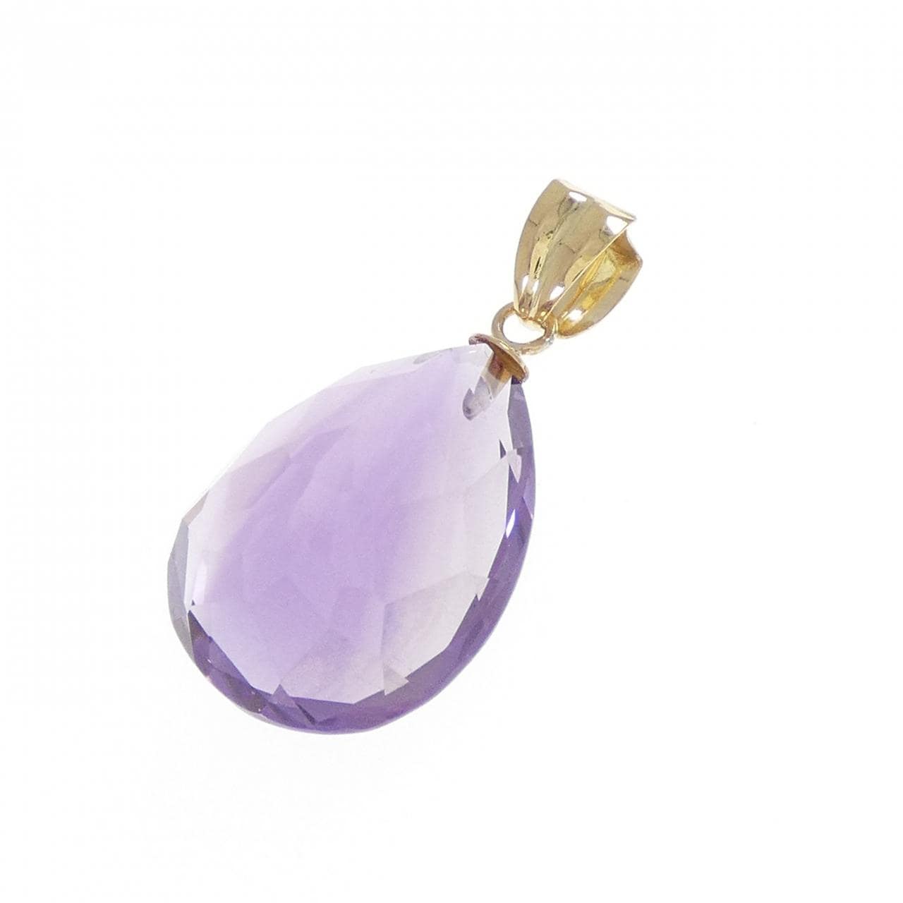 K18YG紫水晶吊墜