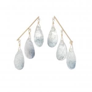 AS LABO クオーツ ピアス