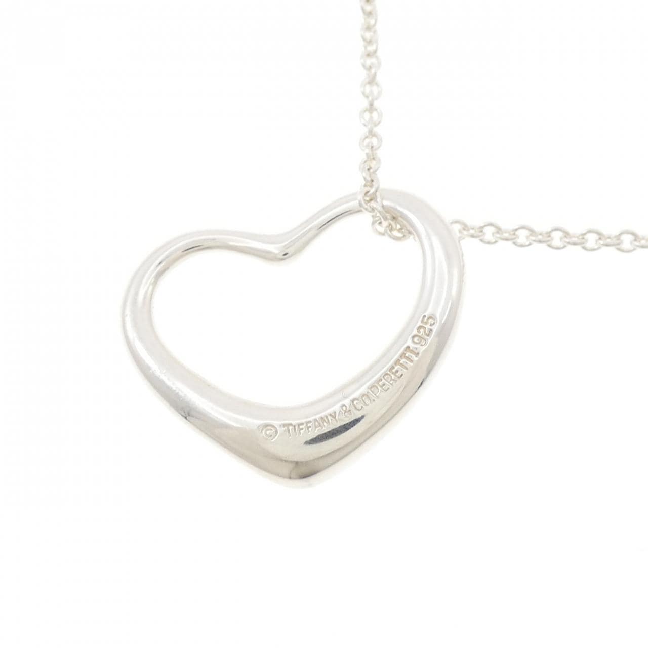 ティファニー オープンハート ネックレス