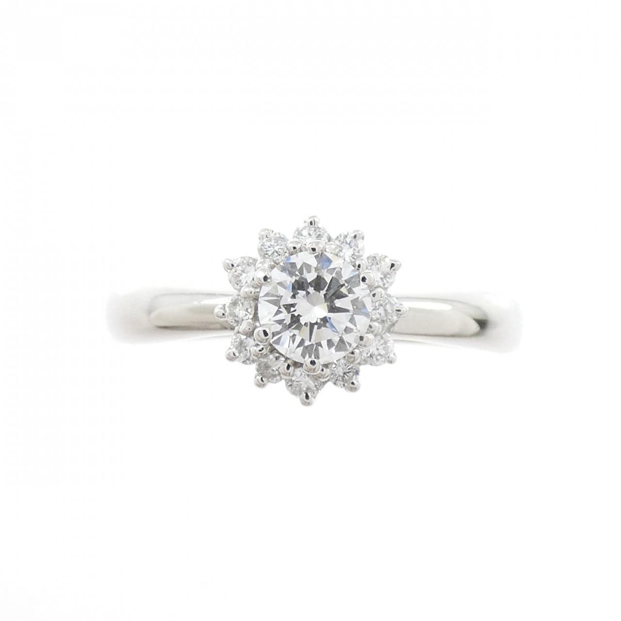 PT1000 ダイヤモンド リング 0.318CT