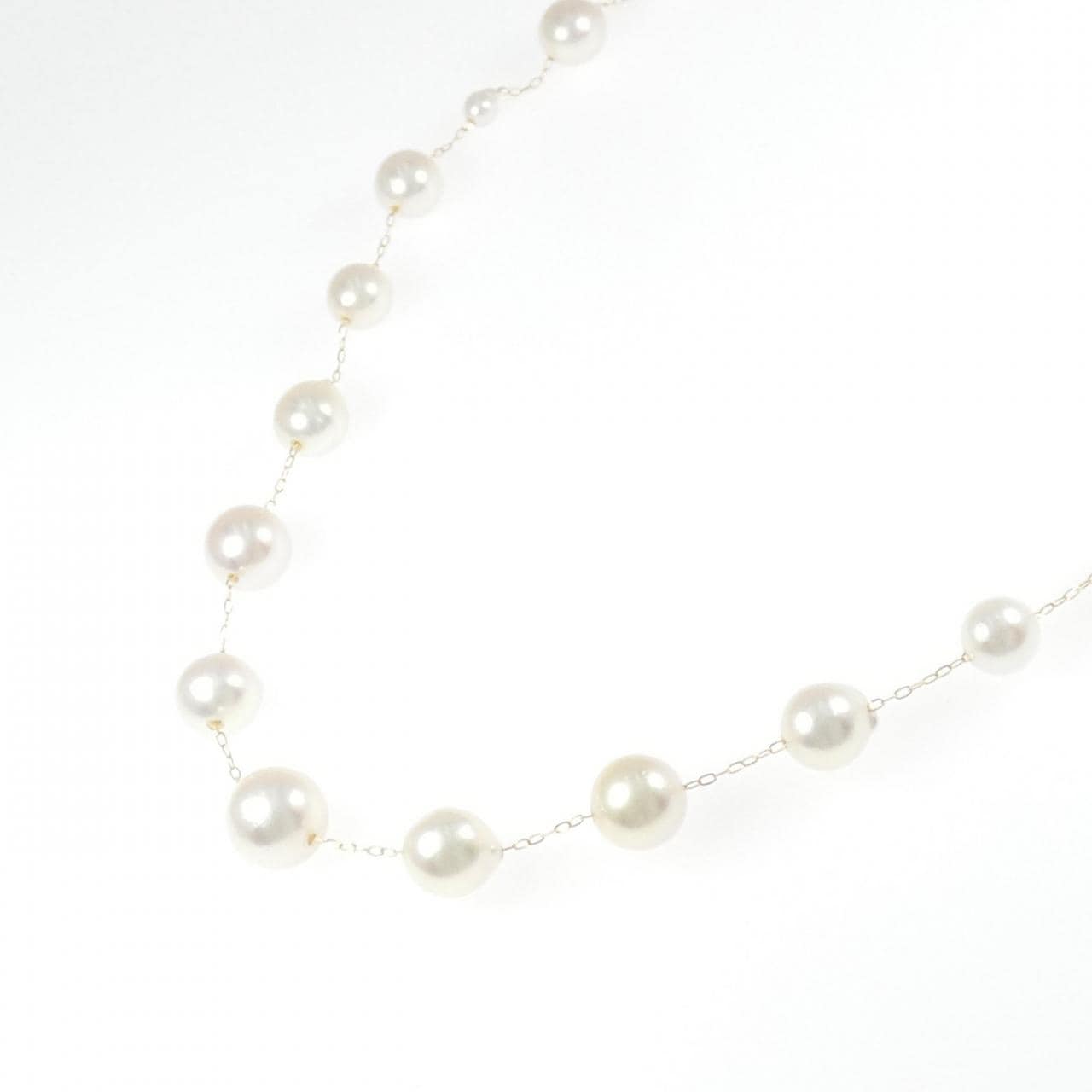 K18YG アコヤパール ネックレス