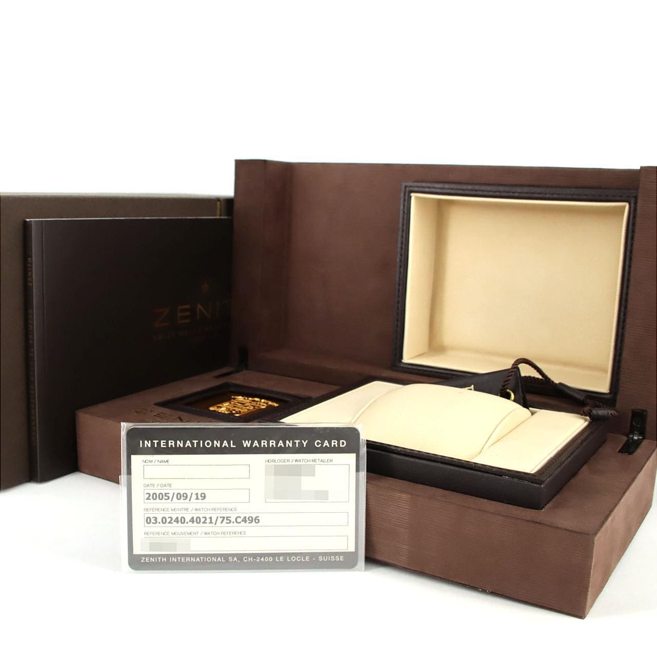【ノーメンテナンス還元価格】ゼニス クロノマスターTオープン 03.0240.4021/75.C496 SS 自動巻