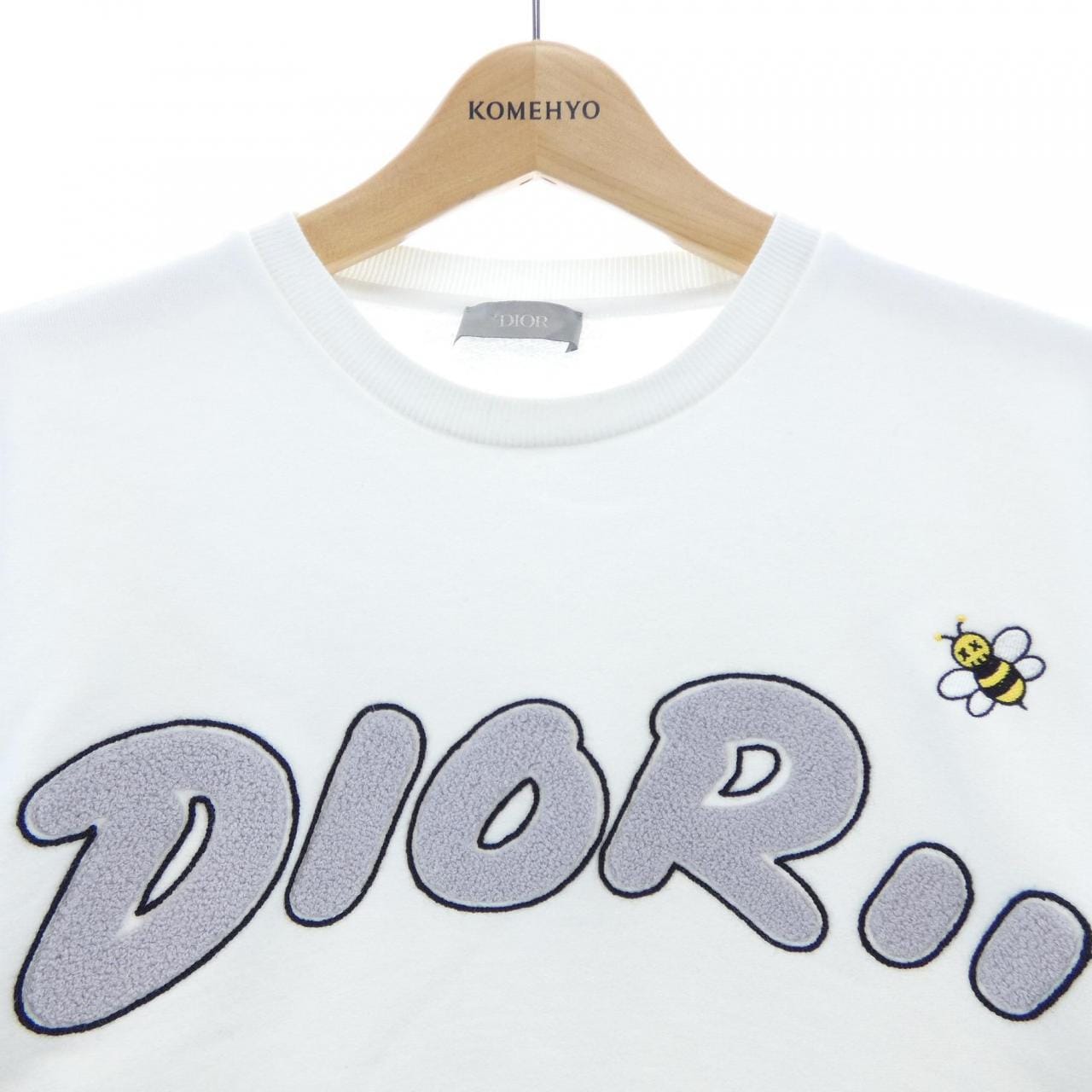 ディオール DIOR KAWS BEE刺繍 923J620W1242 スウェット