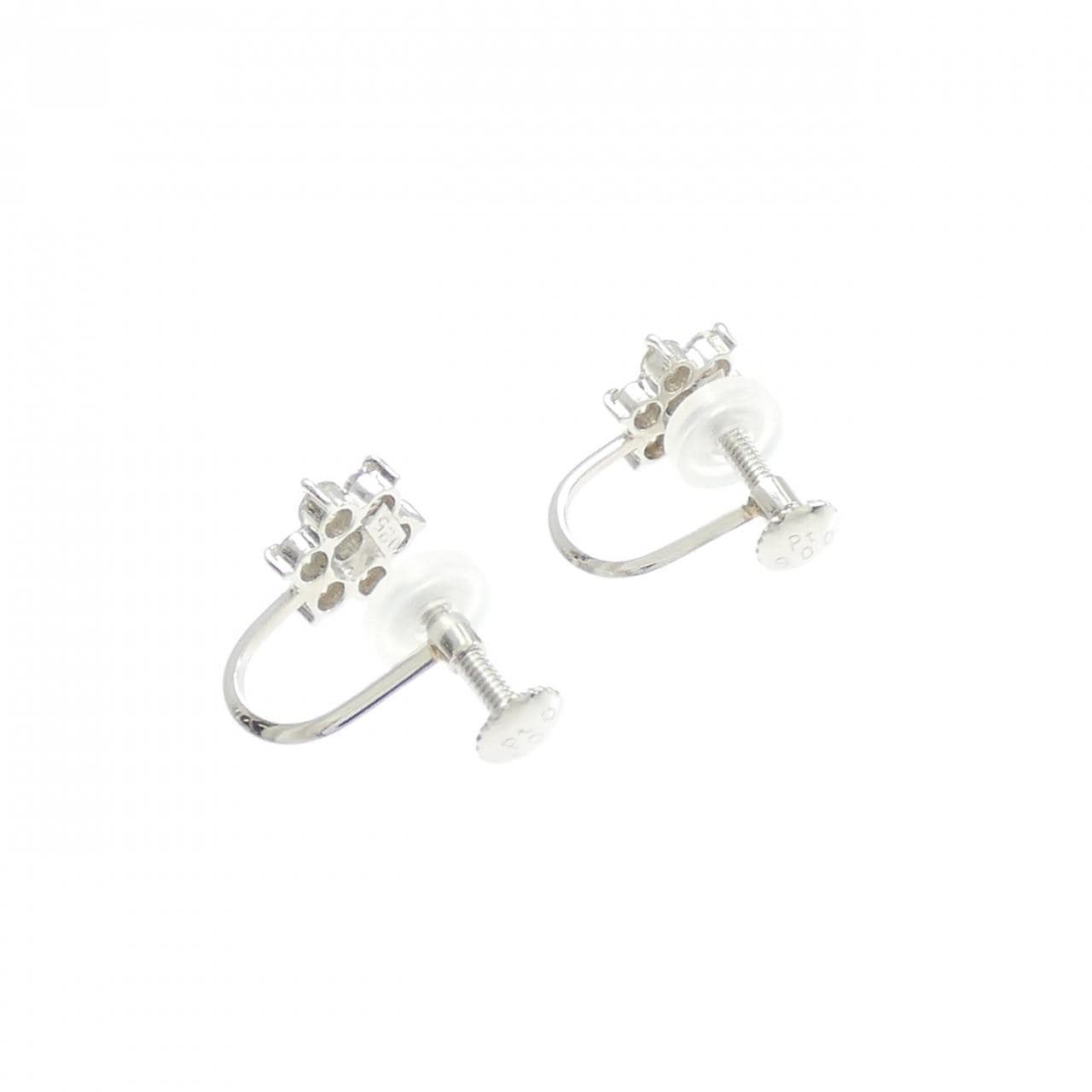 PT900 ダイヤモンド イヤリング 0.50CT