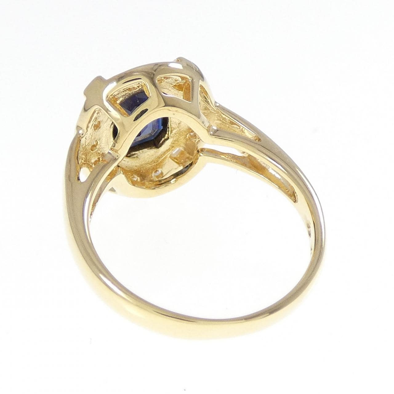 K18YG サファイヤ リング 1.08CT