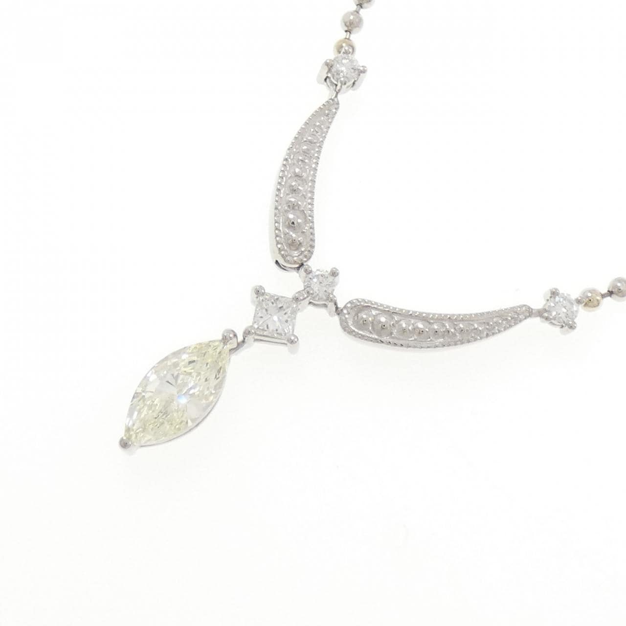 PT900/PT850 ダイヤモンド ネックレス 0.795CT