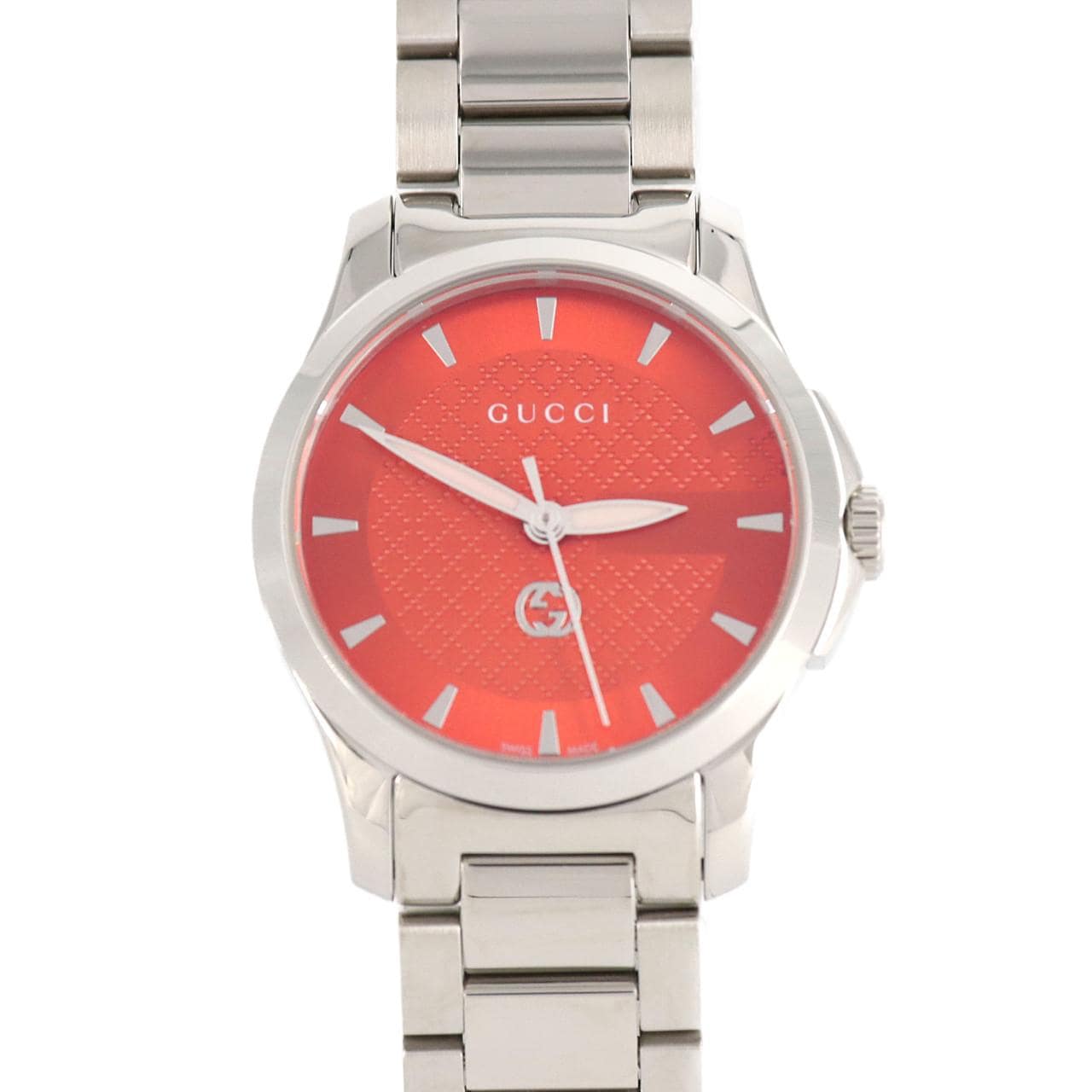 [BRAND NEW] Gucci G Timeless 126.5/YA1265049 SS Quartz