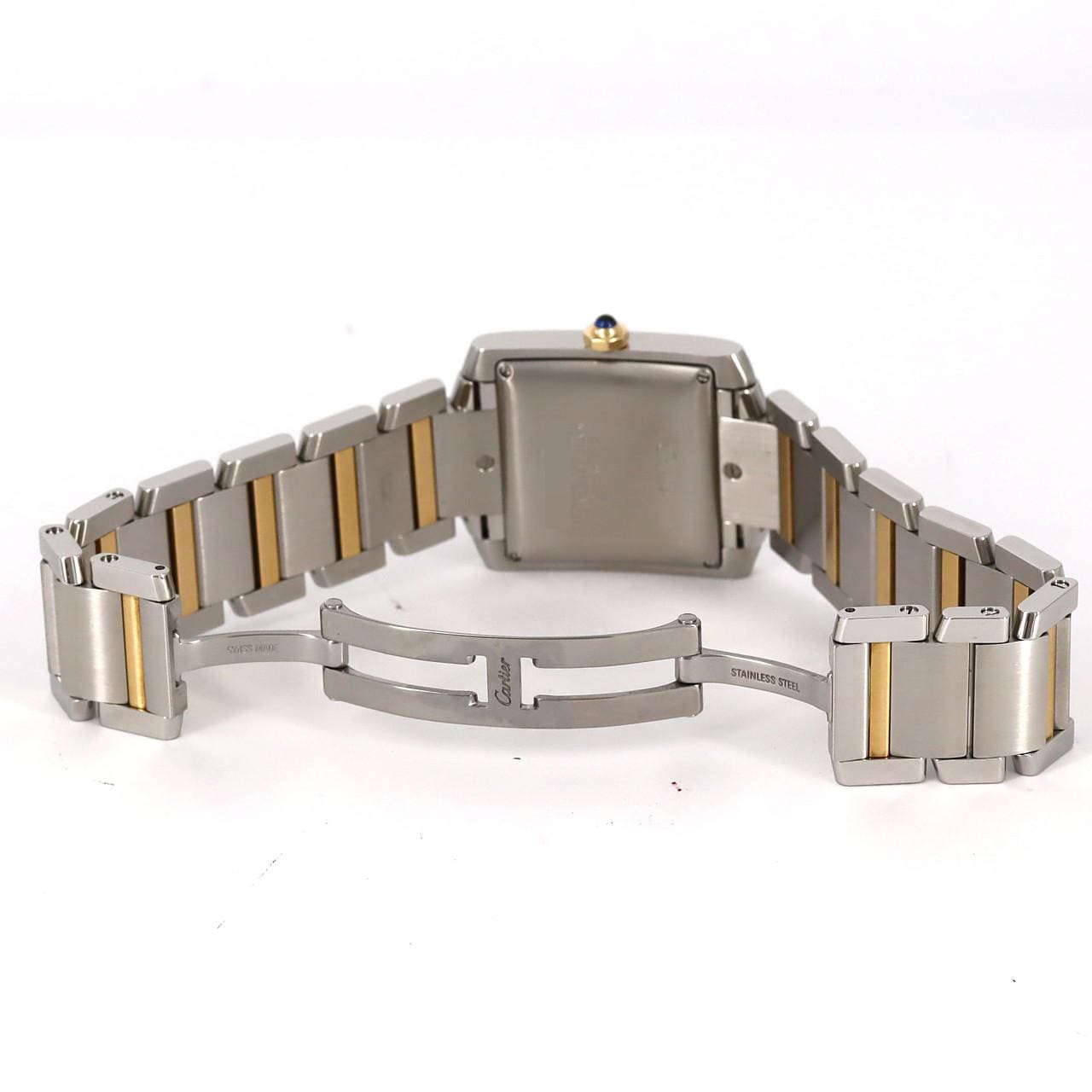 Cartier Tank Française LM Combi W51005Q4 SSxYG自動上弦