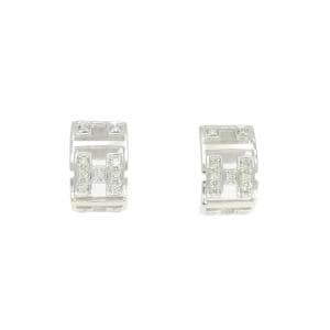 K18WG ダイヤモンド ピアス 0.24CT