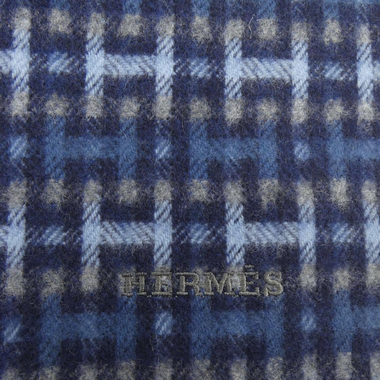エルメス HERMES Hエコセ H ECOSSAIS H393865T MUFFLER