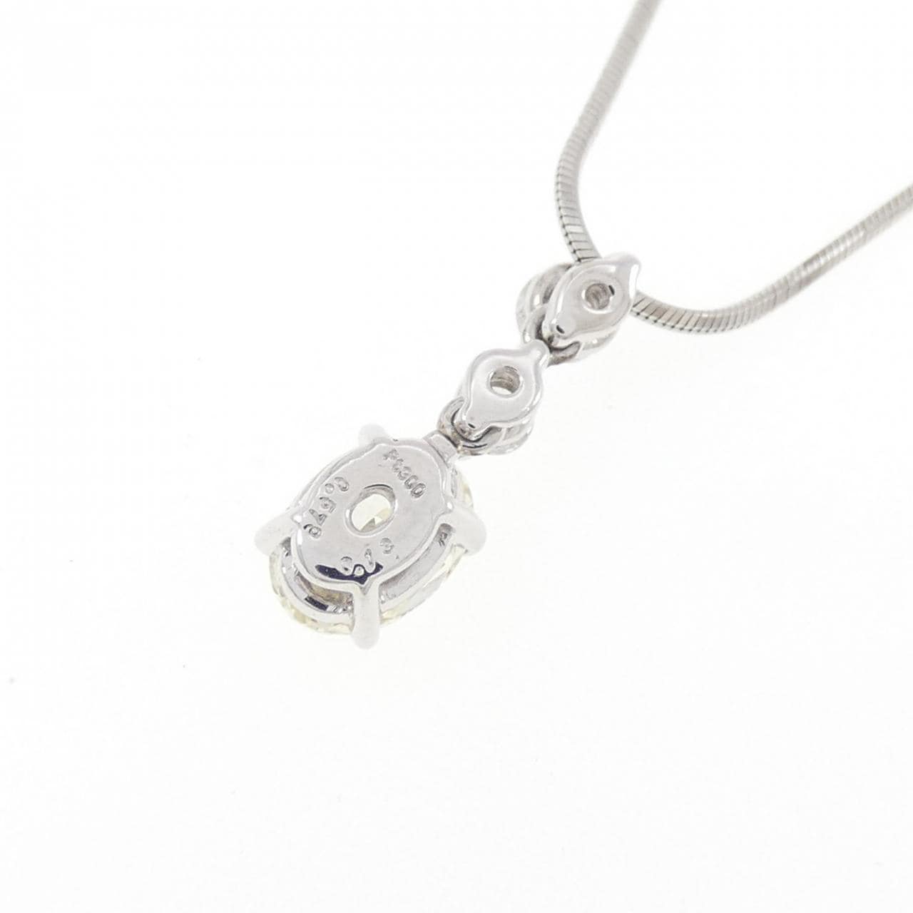 PT900/PT850 ダイヤモンド ネックレス 0.579CT
