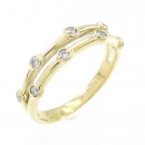 K18YG ダイヤモンド リング 0.10CT
