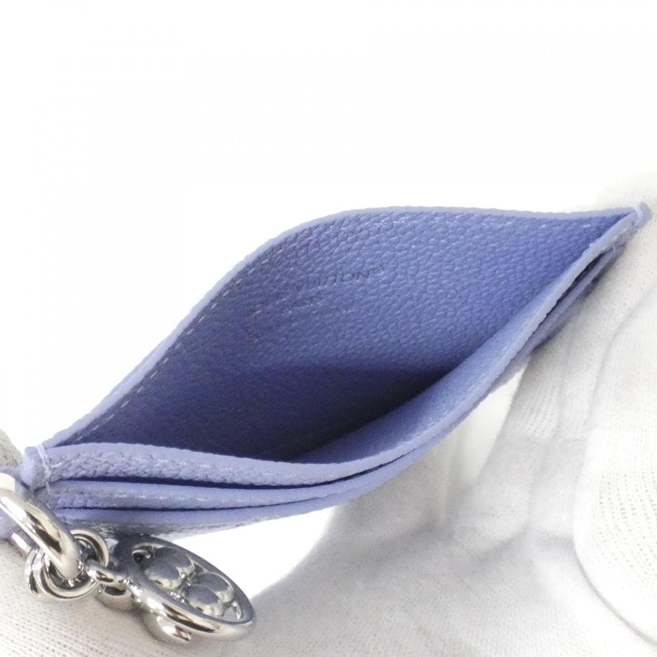 ルイヴィトン モノグラム アンプラント ポルト カルト LVチャーム M26523 カードケース