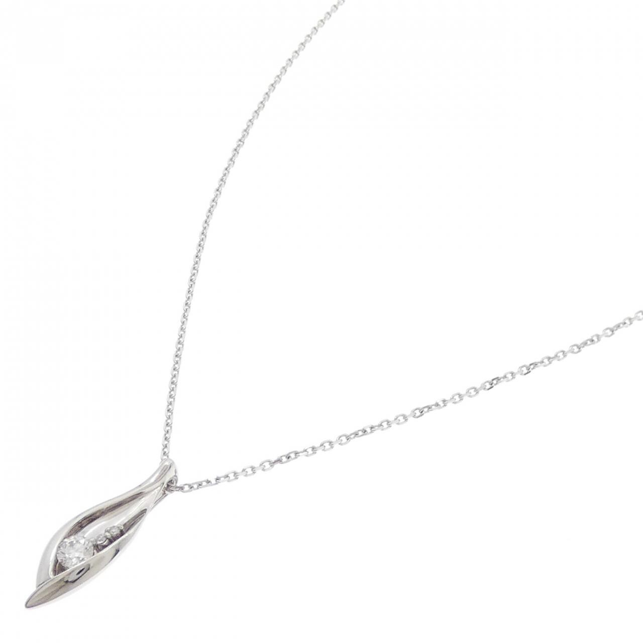 PT900/PT850 ダイヤモンド ネックレス 0.256CT