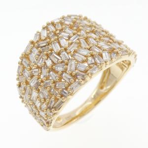 K18YG ダイヤモンド リング 1.40CT