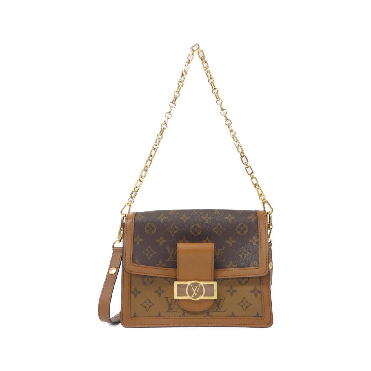 LOUIS VUITTON Monogram Reverse Dauphine MM M45958 肩背包