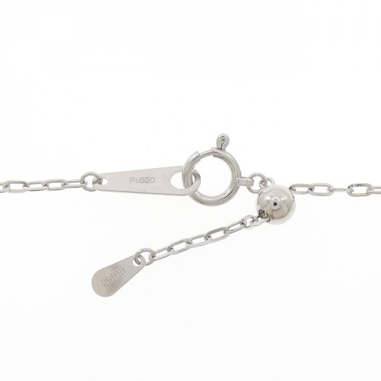 PT900/PT850 ルビー ネックレス 1.078CT