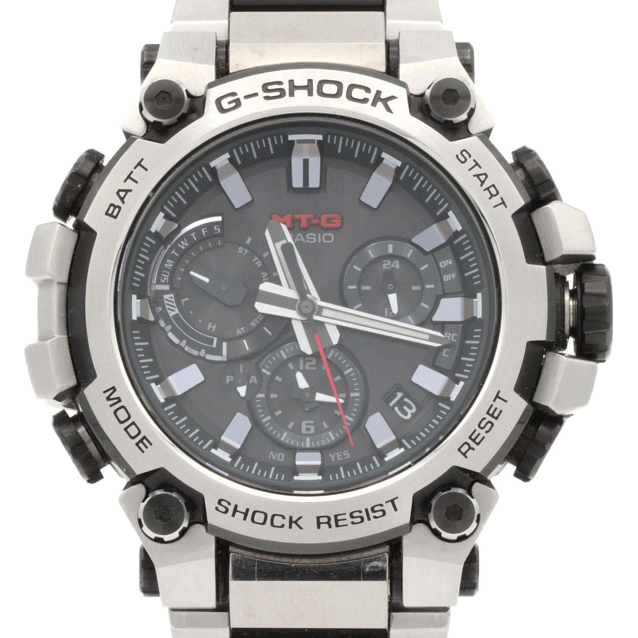 カシオ G-SHOCK･MT-G 電波時計 MTG-B3000D-1AJF SS ソーラークォーツ