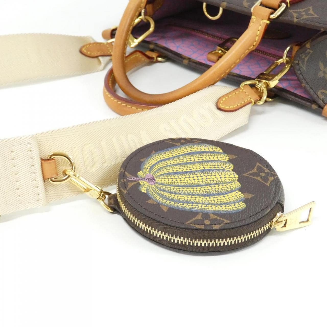 ルイヴィトン モノグラム(LV X YK) オンザゴー PM M46467 バッグ